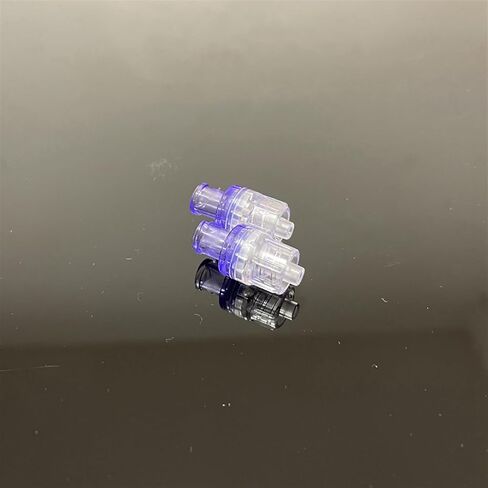 10 PCS Medical Grade Plastic Female Male Luer Lock Diaphragm Check Valve in Saudi Arabia
