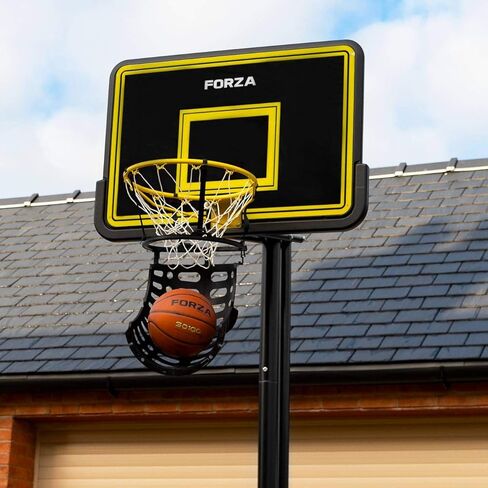 FORZA Basketball Shot Returner | نظام إرجاع الكرة بزاوية 180 درجة لتدريبات التصويب السريعة - تجميع سهل للأزرار - متوافق مع جميع أطواق كرة السلة - تصميم متين ومقاوم للعوامل الجوية in Kuwait