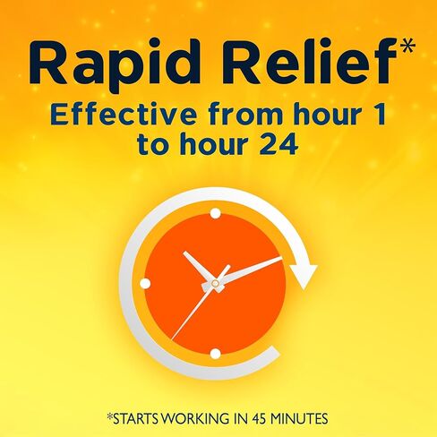 Xyzal 24 Hour Allergy Relief Medicine, Original Prescription Strength Antihistamine, Levocetirizine Dihydrochloride Tablets, 5 mg, 90 Count in Kuwait