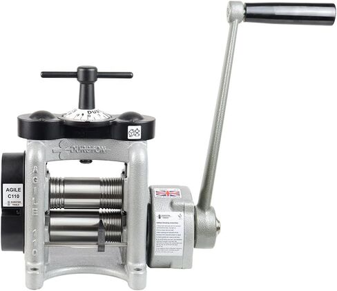 Durston Tools Durston Tools 1019 Agile C110 Agile 110mm مجموعة درفلة مع معدات تخفيض، رمادي in Kuwait