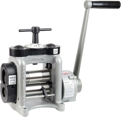 Durston Tools Durston Tools 1019 Agile C110 Agile 110mm مجموعة درفلة مع معدات تخفيض، رمادي in Kuwait