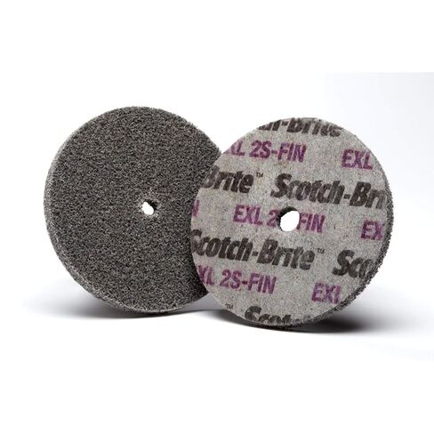 Scotch-Brite EXL Unitized Wheel, 3 in x 1/4 in x 1/4 in 2S FIN, 40 per case in Saudi Arabia