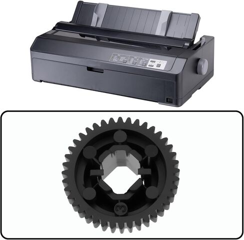 3Pcs Printer Feeder Gear Compatible with EPSON 1039507 Compatible with SPUR GEAR 20 FX890 FX2190 LQ590 LQ2090 21x16x11mm in Saudi Arabia