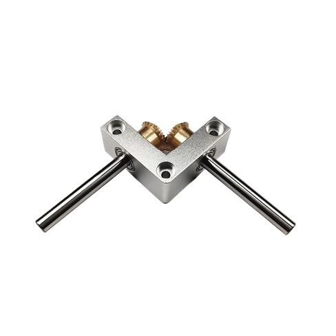 Angle Steering 90 Degree Micro Steering Gearbox Right Angle Commutator 1:1 Transmission Bevel Gear 4mm 5mm Shaft DIY Static Modify Reducer(5mm to 5mm Shaft) in Saudi Arabia