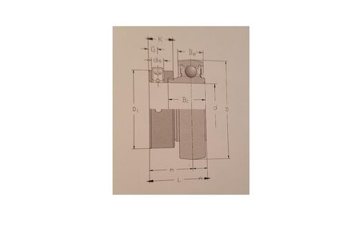 Eccentric Locking Insert Bearing SA202-10 5/8" Bore w/Locking Collar 5/8" SA202 in Saudi Arabia