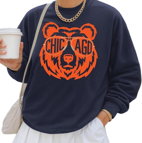 Chicago Fan Gift Apparel Team Mascot Sweatshirt in Saudi Arabia