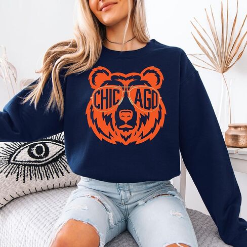 Chicago Fan Gift Apparel Team Mascot Sweatshirt in Saudi Arabia