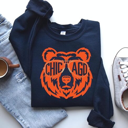 Chicago Fan Gift Apparel Team Mascot Sweatshirt in Saudi Arabia