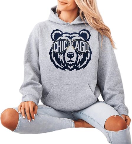Chicago Fan Gift Apparel Team Mascot Sweatshirt in Saudi Arabia