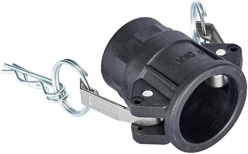 قطعتان من تركيبات Camlock من البولي بروبيلين (1 بوصة الجزء D أنثى مقرنة x خيط أنثى) تجهيزات خرطوم الكامة والأخدود + 2 قطعة تركيب قفل كامة PP (1 بوصة جزء F محول ذكر x خيط ذكر) in Saudi Arabia