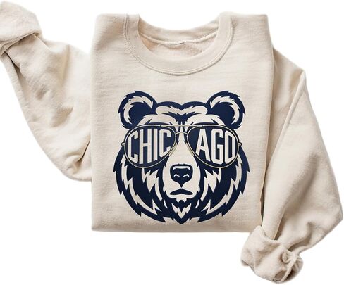 Chicago Fan Gift Apparel Team Mascot Sweatshirt in Saudi Arabia
