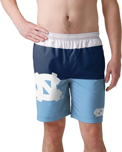 North Carolina Tar Heels 3 Stripe Big Logo Swimming Trunks in Saudi Arabia