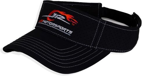 Dale Earnhardt JR Motorsports Logo NASCAR Adult Performance Delta Breathable Black Visor Hat in Saudi Arabia