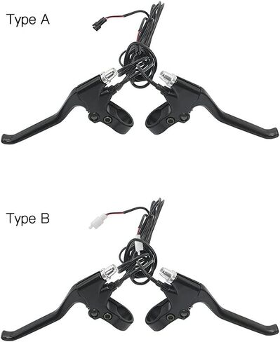 1 Pair Electric Bike Brake Lever E-Bike Right Left Lever Replacement Parts in Saudi Arabia
