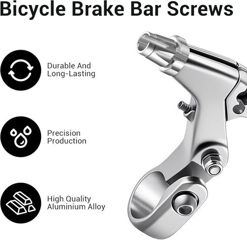 M7 Bike Brake Cable Handle Lever Adjusting Screws, 4 Pack 7mm Bike Brake Adjuster Screw Bicycle Brakes Lever Grip Fastener Bolt Aluminum Alloy Bicycle Parts Brakes Cable Adjuster for Mountain Bikes in Saudi Arabia
