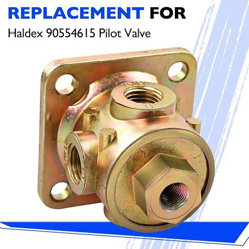 3-Way Pilot Valve Replacement for Haldex 90554615-1/8"-1/4" NPT Ports Air Ride Pilot Valves for Semi Trailer and Trucks in Saudi Arabia