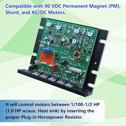 KBIC-120 (9429) هيكل محرك DC متوافق، التحكم في سرعة محرك SCR DC 120 فولت، استبدال مباشر لـ KB Electronics KBIC-120 in Saudi Arabia