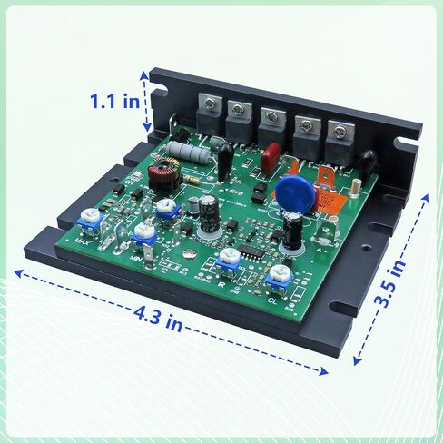 KBIC-120 (9429) هيكل محرك DC متوافق، التحكم في سرعة محرك SCR DC 120 فولت، استبدال مباشر لـ KB Electronics KBIC-120 in Saudi Arabia