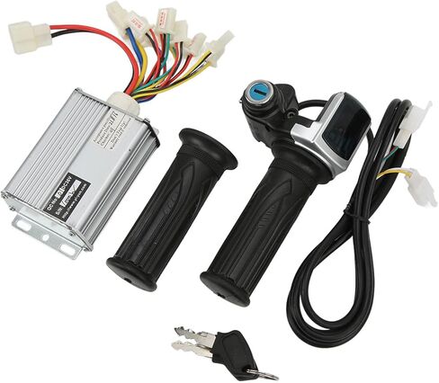 36V 1000W Brushed Speed Controller for Mini Bikes with Locking Throttle Grip and Battery Display Compatible with EVO Electric Tricycle in Kuwait