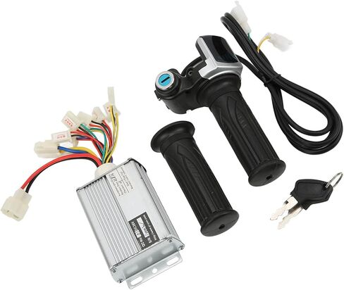 36V 1000W Brushed Speed Controller for Mini Bikes with Locking Throttle Grip and Battery Display Compatible with EVO Electric Tricycle in Kuwait