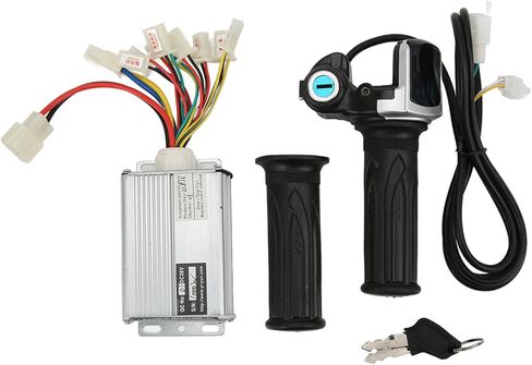 36V 1000W Brushed Speed Controller for Mini Bikes with Locking Throttle Grip and Battery Display Compatible with EVO Electric Tricycle in Kuwait