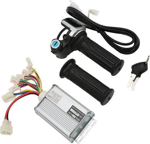 36V 1000W Brushed Speed Controller for Mini Bikes with Locking Throttle Grip and Battery Display Compatible with EVO Electric Tricycle in Kuwait