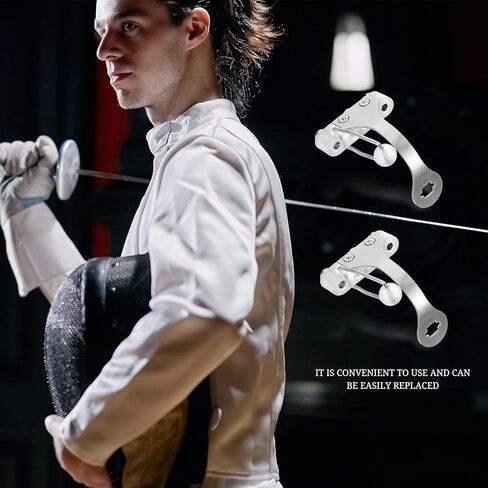 Luxshiny Fencing Epee Socket Stainless Steel Replacement Fencing Accessory Training Equipment for Competitive and Recreational Use in Kuwait