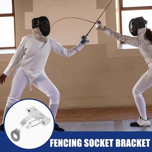Luxshiny Fencing Epee Socket Stainless Steel Replacement Fencing Accessory Training Equipment for Competitive and Recreational Use in Kuwait