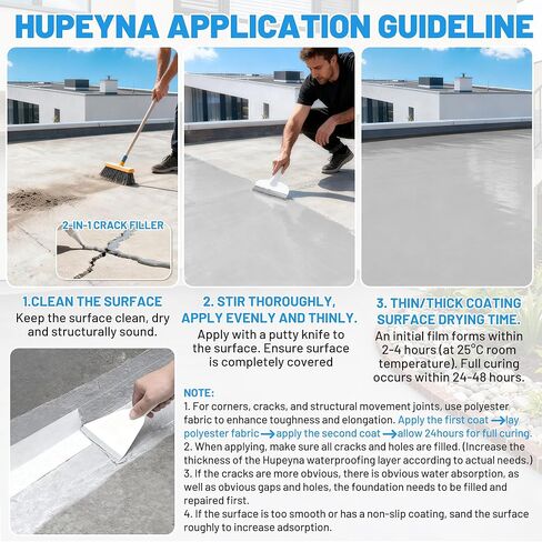 مانع تسرب سائل مطاطي مقاوم للماء، سدادة مانعة للتسرب مقاومة للماء، طلاء مطاطي مرن داخلي وخارجي باللون الرمادي السحابي، أساس متعدد الأسطح لإصلاح تشققات التسرب، طلاء مقاوم للماء في الطابق السفلي in Kuwait