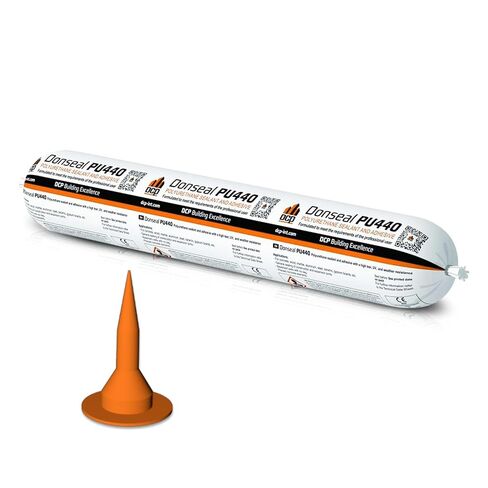 DCP Donseal PU440 Polyurethane Sealant for Concrete, Sidewalk 2 Pack – Expansion Joint Filler, Non-Sag Caulk for Foundation, Walls, Sausage, 20.2 fl oz – Grey, Pack of 2 in Saudi Arabia