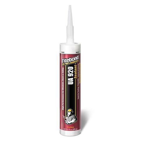 Titebond UA 920 Sealant, Beige – Urethane Acrylic Elastomeric Caulk, Crackproof & Flexible, UV Resistant, Paintable in 1 Hour, Interior & Exterior Use – 10.1 Oz, 87141 in Saudi Arabia