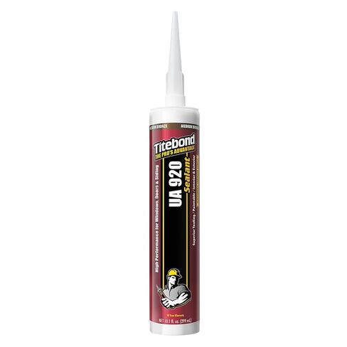 Titebond UA 920 Sealant, Beige – Urethane Acrylic Elastomeric Caulk, Crackproof & Flexible, UV Resistant, Paintable in 1 Hour, Interior & Exterior Use – 10.1 Oz, 87141 in Saudi Arabia