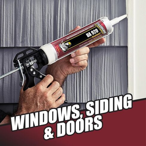 Titebond UA 920 Sealant, Beige – Urethane Acrylic Elastomeric Caulk, Crackproof & Flexible, UV Resistant, Paintable in 1 Hour, Interior & Exterior Use – 10.1 Oz, 87141 in Saudi Arabia