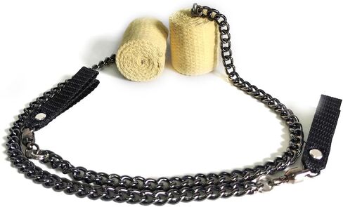 Fire Poi، التدفق، الدوران، رأس فتيل كيفلر 50 مم، السيرك، دعامة الرقص - للمهرجانات والعروض (63 سم) in Kuwait