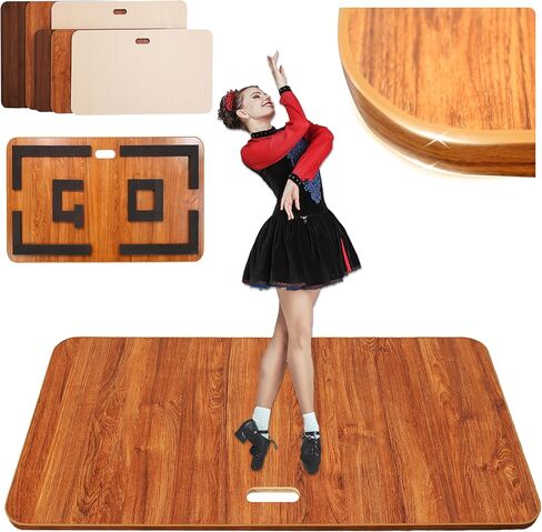 PreGymnastic Tap Board for Dancing at Home, Dance Floor, Portable Tap Board,Ideal for Dancers Home & Outdoor, Two Sizes and Three Colors in Kuwait