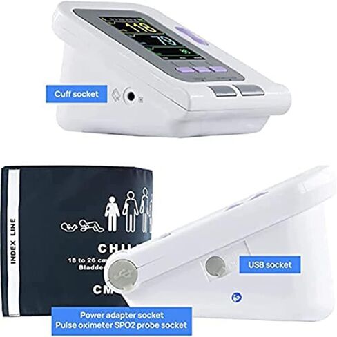 جهاز قياس ضغط الدم للحيوانات الأليفة، معدات بيطرية رقمية، 3 أوضاع و3 أصفاد مقياس ضغط الدم الإلكتروني، للعناية بالحيوانات بالكلاب/القطط/الحيوانات الأليفة in Kuwait