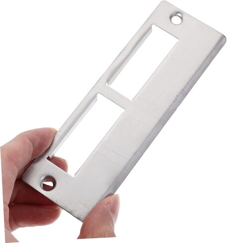1Set Deadbolt Strike Plates Reinforcement Door Plates for Enhanced Security Door Striker for Stopping and Jamming in Saudi Arabia