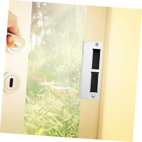 1Set Deadbolt Strike Plates Reinforcement Door Plates for Enhanced Security Door Striker for Stopping and Jamming in Saudi Arabia