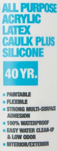 12 Pack of 10.1 oz DAP 18071 Alex Plus Clear All Purpose Acrylic Latex Caulk Plus Silicone in Saudi Arabia