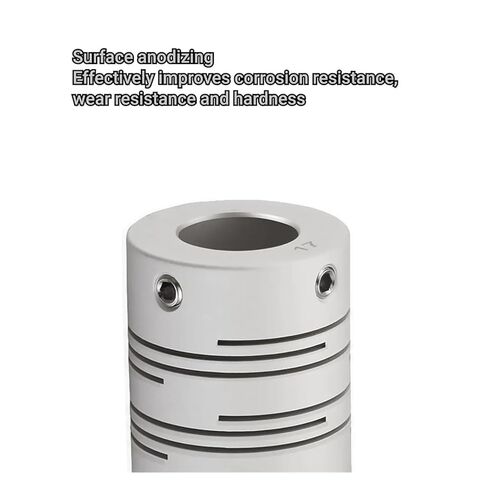 خط متوازي اقتران D16L23 4/5/6/6.35 مللي متر سبائك الألومنيوم طابعة ثلاثية الأبعاد الأخدود نوع المسمار المرن (5x6) in Kuwait