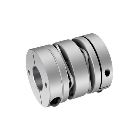 سبائك الألومنيوم D20L26 مزدوج الحجاب الحاجز اقتران موصل مرن D20mm L26mm الكرة اللولبية خطوة محرك سيرفو التشفير الكمبيوتر (6.35x6.35) in Kuwait