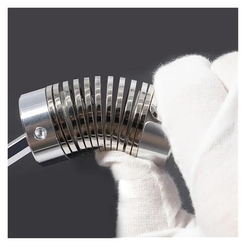 سبائك الألومنيوم D16L25 اقتران الربيع المرن يستخدم لمحرك مؤازر، قضيب لولبي، موصل العمود، طابعة ثلاثية الأبعاد، CNC (6X6.35) in Kuwait