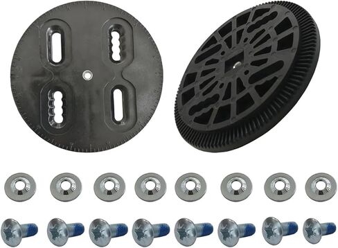 قرص لوحة تثبيت للتزلج مع مثبتات لولبية 4 فتحات بنمط 4 × 4 قطع غيار in Kuwait