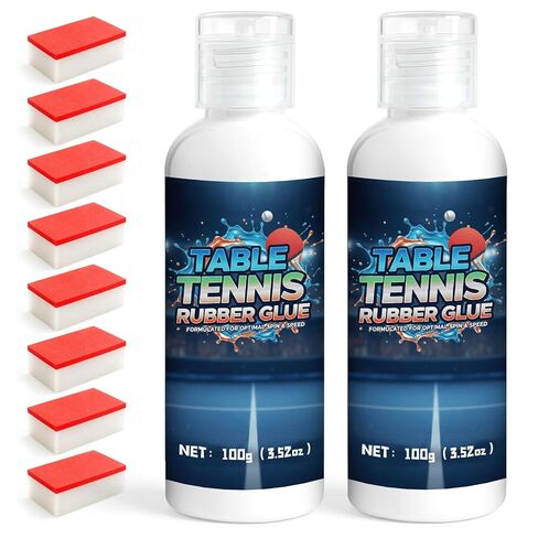 200ml Table Tennis Glue, Quick Dry Racket Rubber and Blade Adhesive for Assembly and Maintenance, Strong Bonding, Prevents Peeling, Ensure Structural Stability & Performance in Kuwait