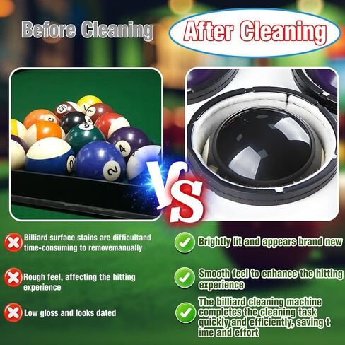 Billiard Ball Cleaner and Polisher 260W Pool Ball Cleaner Machine 110V Pool Ball Polisher in Saudi Arabia