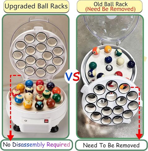 Billiard Ball Cleaner and Polisher 260W Pool Ball Cleaner Machine 110V Pool Ball Polisher in Saudi Arabia