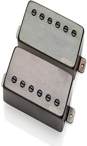 EMG MF Marty Friedman Guitar Pickup Set, Brushed Black Chrome in Kuwait