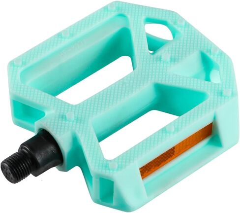 AVASTA Durable Polypropylene Bicycle Pedals with Reflector for Mountain Bike Road Bike and Other Bicycles,Two Thread Size（9/16"&1/2“） in Kuwait