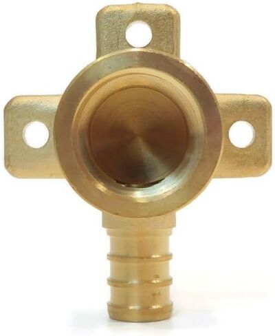 (Pack of 50) 1/2" x 1/2" PEX Brass Drop Ear Elbows Fitting Waterline Connector in Saudi Arabia