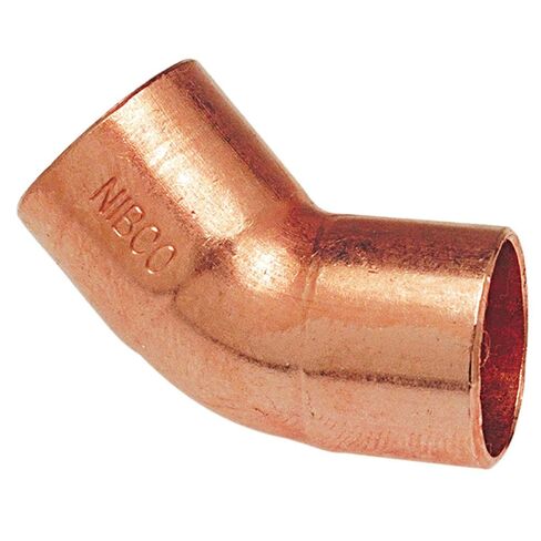 NIBCO 606 6 Elbow,45 Deg,Wrot Copper,6" Tube,CxC in Saudi Arabia